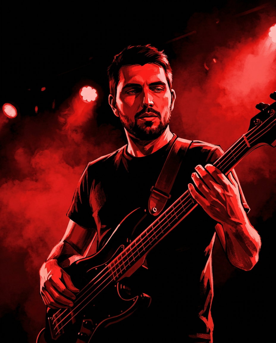 Rodolfo Jordão — Bass & backing vocals